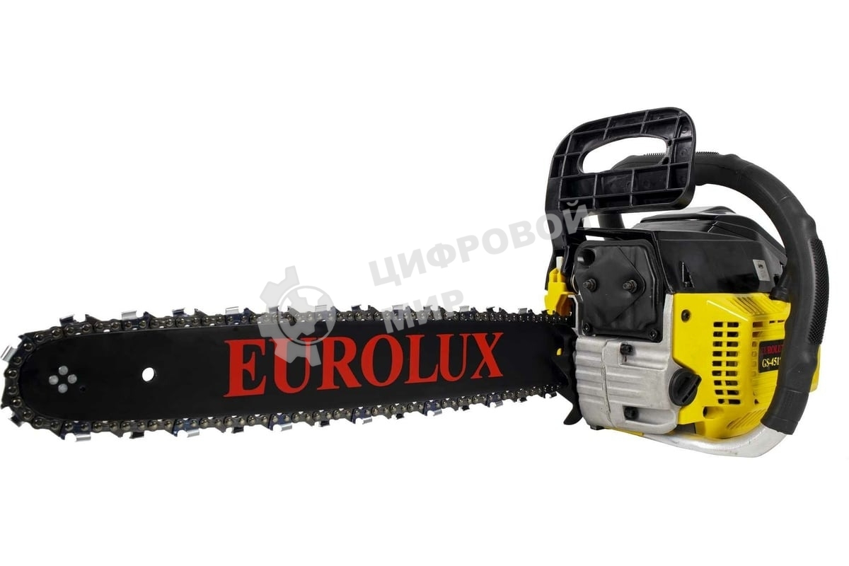 Бензопила Eurolux GS-4518 черный/желтый 70/6/25