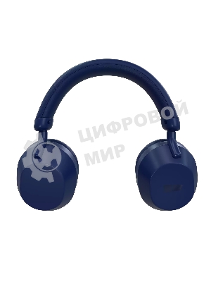 Беспроводные/проводные наушники MORE CHOICE HW55 темно-синий, накладные, Bluetooth + проводной, до 12 ч