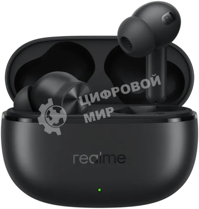 Гарнитура внутриканальные Realme Buds T200x черный беспроводные bluetooth в ушной раковине (6941764461727)