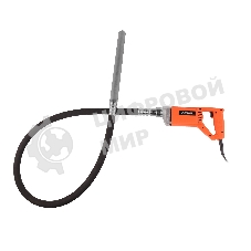 Вибратор для бетона глубинный PATRIOT CV 105, мощность 1000Вт, 7000кол/мин, гибкий вал с наконечником в комплекте