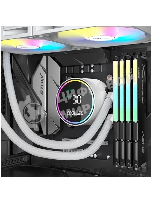 Система жидкостного охлаждения Coolleo ICE Fairy DIG 360 WH (DIG-360-WH)