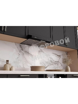 Вытяжка подвесная Elikor Eco ONE 50 BK чёрный, 50 см, 400 м³/ч, 51 дБ