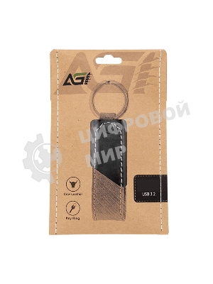 Флешка USB AGI UE238 (AGI256G32UE238), 256Gb, USB 3.2, R/W 450/450, черный