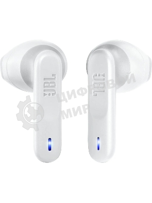 Наушники TWS JBL Wave Flex белый, вкладыши, Bluetooth, быстрая зарядка, до 8 ч
