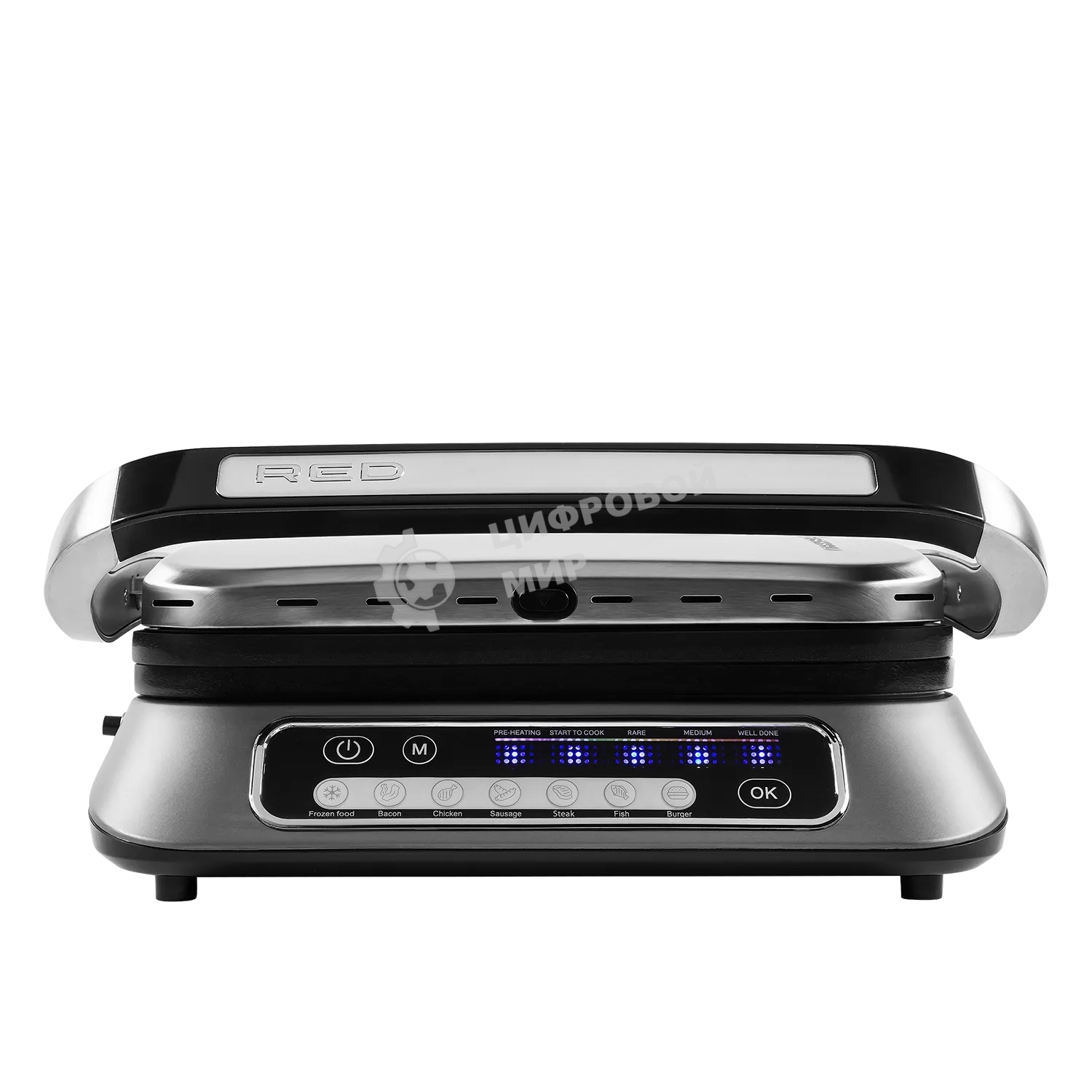 Гриль электрический Red Solution SteakPRO RGM-M805 2100Вт черный