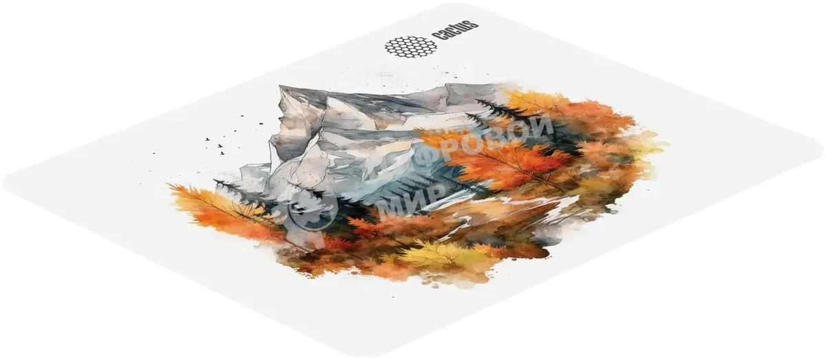 Коврик для мыши Cactus Autumn mountains 220x180x2мм (CS-MP-P10XS)