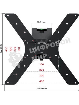 Кронштейн Holder LCD-5520-B черный 