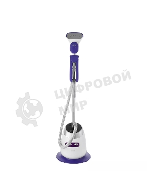 Отпариватель Kitfort КТ-990 белый/фиолетовый, 1580 Вт, 38 г/мин, 1400 мл