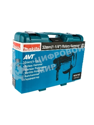 Перфоратор Makita HR3210C, SDS-plus, 850 Вт, 6,4 Дж, от сети