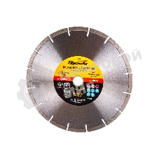Диск алмазный отрезной сегментный Sparta 230 х 22,2 мм, сухая резка, EUROPA Standard