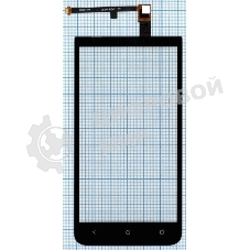 Сенсорное стекло (тачскрин) для HTC One XC X720d, черное