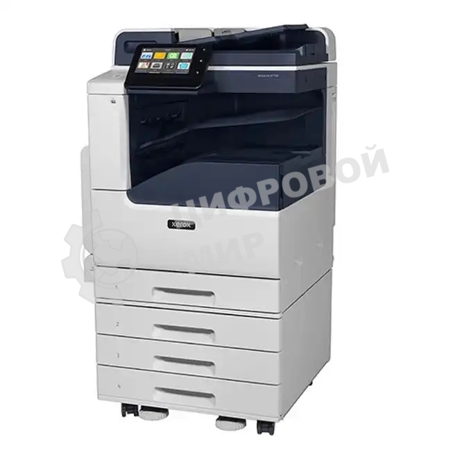 МФУ лазерное Xerox VersaLink B7125/30/35 (B7101V_D), A3, ч/б, печ. до 35 стр/мин (A4) до 19 стр/мин (A3), скан. до 80 стр/мин., 1200 x 1200 dpi (пчать) 600x600dpi (скан.), USB, Ethernet, NFC, Air Print, Mopria