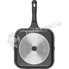 Сковорода-гриль Rondell Weiser RDA-1554, 28 см, без крышки, черный