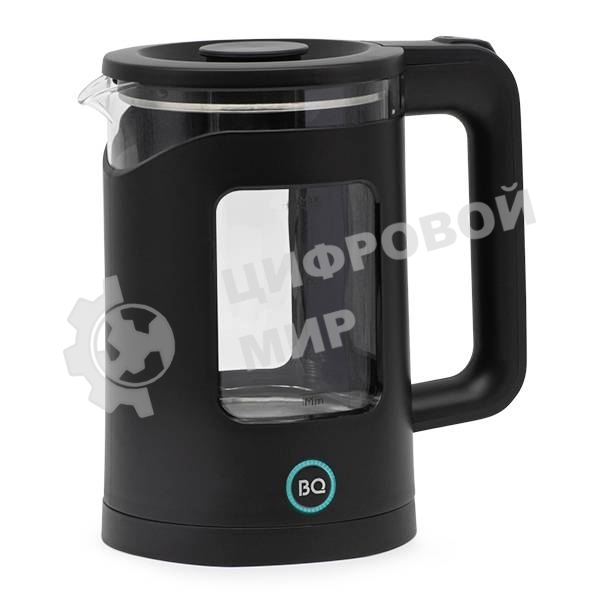Чайник электрический BQ KT2000G черный. Мощность: 1500 Вт, Максимальный объем: 1.5 л