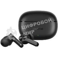 Гарнитура внутриканальные Realme Buds T200x черный беспроводные bluetooth в ушной раковине (6941764461727)