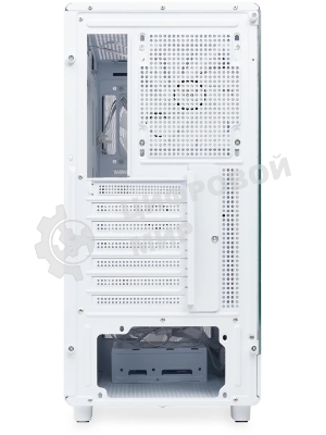 Компьютерный корпус HSPD M510, Mesh Mid Tower, белый, TG, 0.5 SPCC, 4x120мм ARGb ATX, mATX, mITX 180/280/160мм 1x2.5