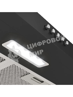 Вытяжка подвесная Elikor Eco ONE 50 BK чёрный, 50 см, 400 м³/ч, 51 дБ