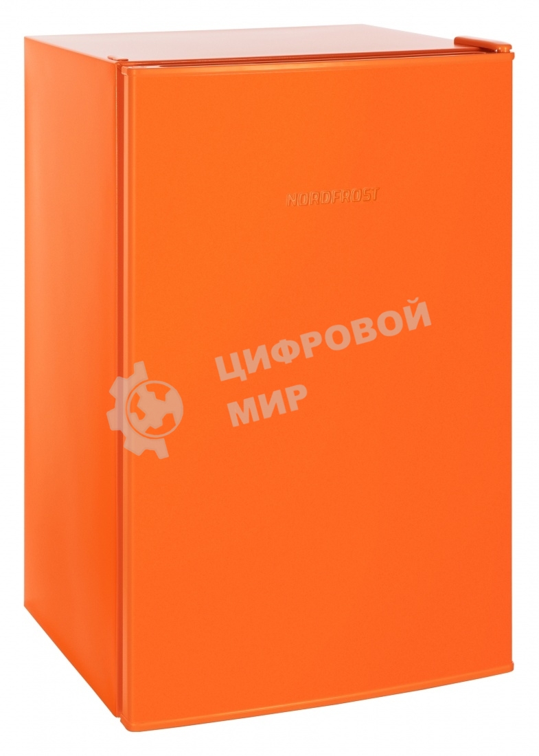 Холодильник Nordfrost NR 403 OR оранжевый однокамерный 100/11л морозилка сверху, ручная разморозка