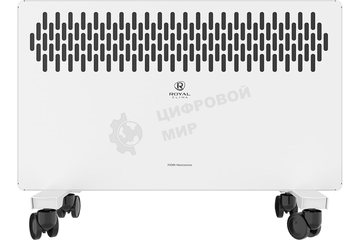 Конвектор электрический Royal Clima REC-FR1500M белый, 1500 Вт, 20 м2, термостат