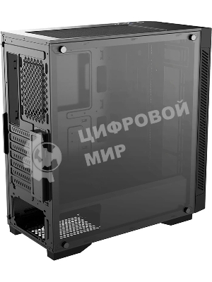 Компьютерный корпус MidiTower Deepcool MATREXX 55 V3 без БП, бок.окно, черный, EATX (DP-ATX-MATREXX55V3)