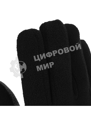 Перчатки универсальные Denzel двойные, ПВХ нанесение, размер 9