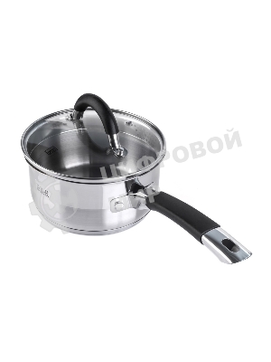 Ковш TalleR TR-17191 с крышкой, 16х8 см (1.5 л).