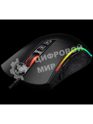 Мышь проводная Jet.A Panteon PS80 черный, 5000 dpi, USB, кнопки - 9