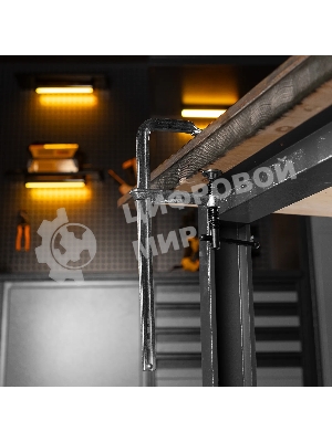 Струбцина Denzel F-образная, 120x300 мм, кованая