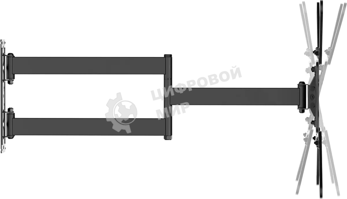 Кронштейн для телевизора Ultramounts UM960 черный 23