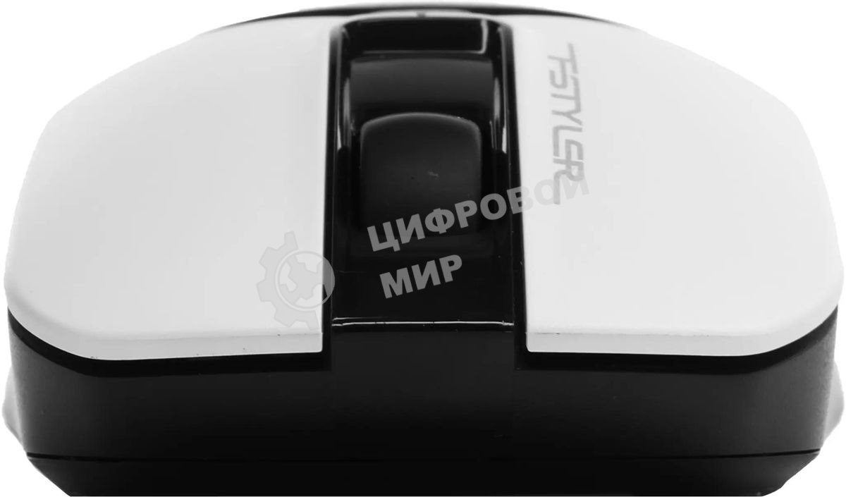 Мышь беспроводная A4Tech Fstyler FB12 белый/черный, 1200 dpi, радиоканал, Bluetooth, USB, кнопки - 3