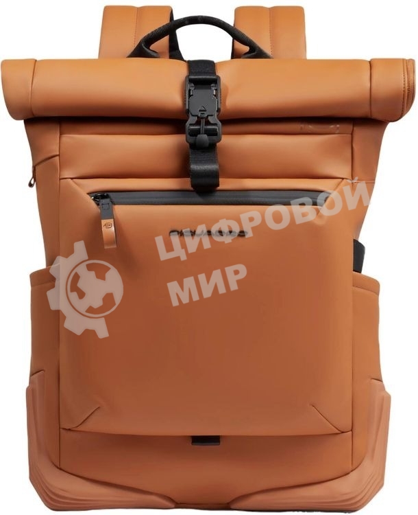 Рюкзак Piquadro Corner 2.0 CA6291C2OW/CU роллтоп оранжевый полиуретан