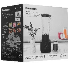 Блендер стационарный Panasonic MX-EG5311KTQ черный, 300 Вт, 2 скорости