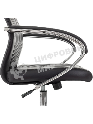 Кресло Бюрократ CH-610SL черный, экокожа