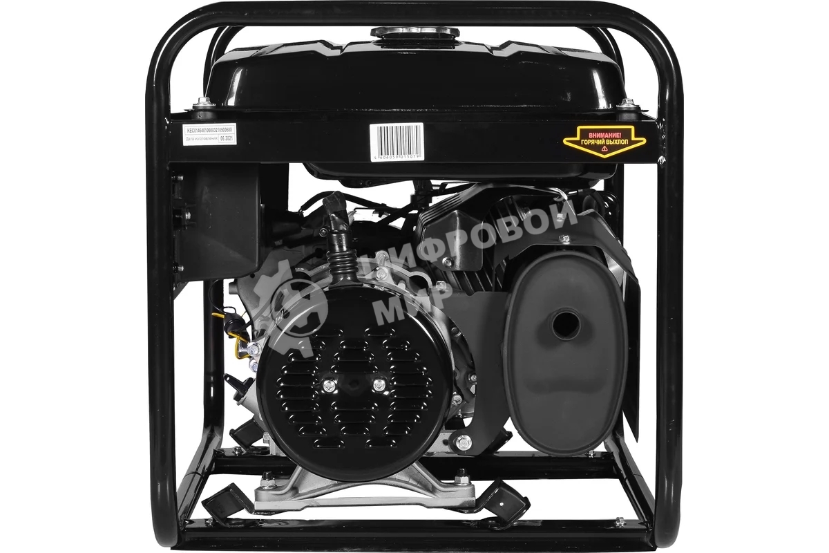 Электрогенератор бензиновый Huter DY6500L, 5.5 кВт, 71 дБ, 74.5 кг