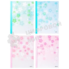 Тетрадь Deli SAKURA WPA5,40, A5, 40 листов, линейка, ассорти