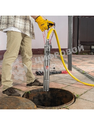 Скважинный насос Denzel DWS-3-75 винтовой, диаметр 3