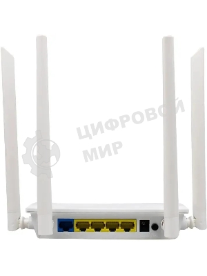 Маршрутизатор/Беспроводной двухдиапазонный маршрутизатор AC1200, 1x1000Base-T WAN, 4x1000Base-T LAN, 4 внешние антенны 5 dBi