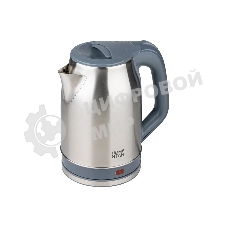 Чайник электрический Homestar HS-1005 2,3 л, 1800 Вт, нержавейка, серый