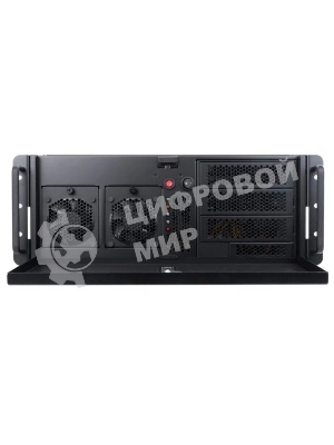 Компьютерный корпус InWin IW-R400-01N/USB3.0*2/Rear fan 8025мм 4200RPM*2/Front fan 8025мм 4200RPM*2/Front door/Air filter for front door