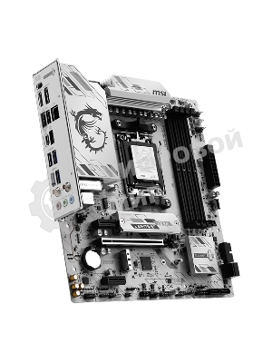 Материнская плата MSI B850M GAMING PLUS WIFI6E, AM5, AMD B850, 4xDDR5, 4xSATA, 2xM.2, 1xPCIe 4.0 x16, 2xPCIe x1, 1xDP, 1xHDMI, 1x2.5Gb LAN, Wi-Fi 6E, Bluetooth 5.3, 4xUSB-A 5Gbps, 3xUSB-A 10Gbps, 1xUSB-C 10Gbps, 3x3.5 мм, 7.1, mATX