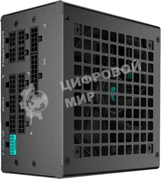 Блок питания Deepcool/GamerStorm PQ1000G (ATX 3.1, 1000W, Full Cable Management, PWM 120мм fan, 80 PLUS GOLD, Active PFC + Half Bridge + DC/DC, Full Japanese Capasitors, Gen5 PCIe) RET