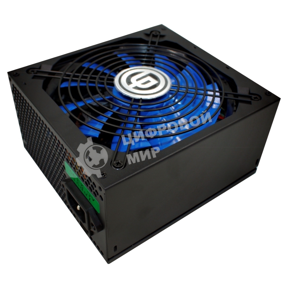 Блок питания Ginzzu MC800 14CM 80+Bronze белый