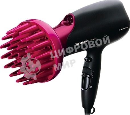Фен Panasonic EH-NA65 черный/розовый, 2000 Вт, ионизация