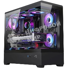 Корпус Bloody CC-128-BK, Midi-Tower, чёрный