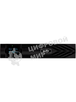 Источник бесперебойного питания Бастион SKAT-UPS 1000-RACK-ON-2X9 P3 / 1000 ВА / 1000 Вт / 2 x CEE 7 (евророзетка)