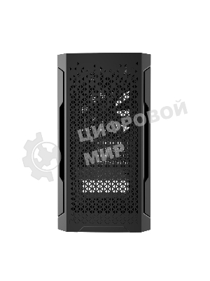 Компьютерный корпус Powercase Mistral Micro Z2B SI, Non Window, Mesh, 2x 120мм fan, черный, mATX (CMIMZB-F2SI)