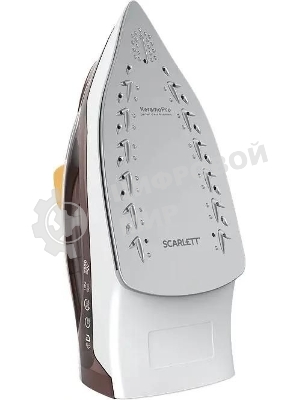 Утюг Scarlett SC-SI30K47, 2200 Вт, коричневый/белый