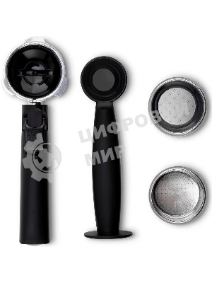 Кофеварка рожковая Vitek VT-1520 серебристый/черный, исп. кофе - молотый, 1.5 л, 850 Вт, 15 бар