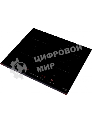 Индукционная варочная панель Hyundai HHI 6741 BG, черный