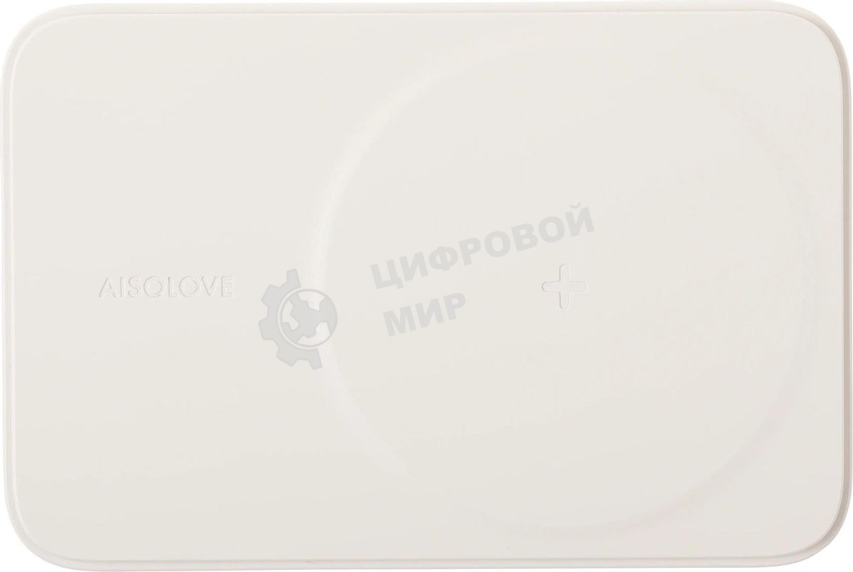 Портативный аккумулятор Solove W12 5000mAh QC3.0/PD3.0 20W 3A USB-C беспров.зар. бежевый (W12 BEIGE RUS)